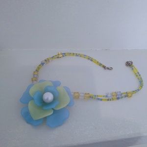 2/$24 Flower Pendant Necklace